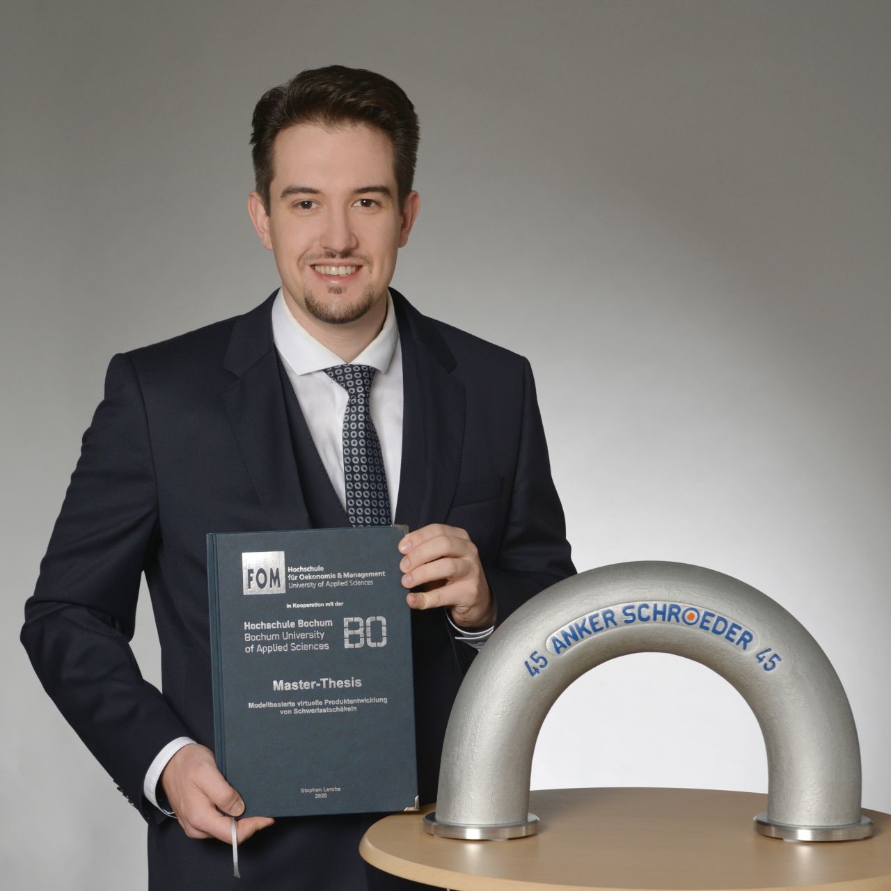 News - Congratulations for obtaining his Master of Science in Mechanical Engineering