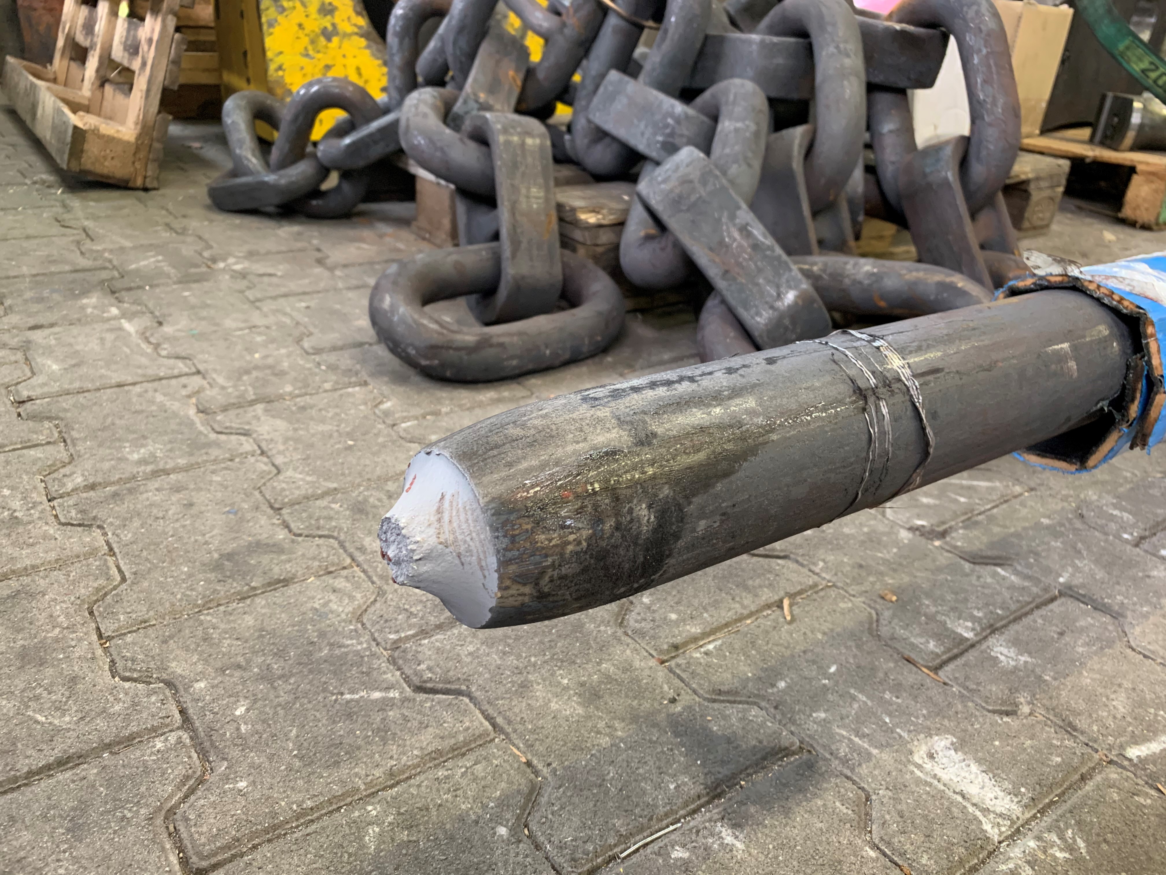 News - Full scale tie rod testing by Anker Schroeder