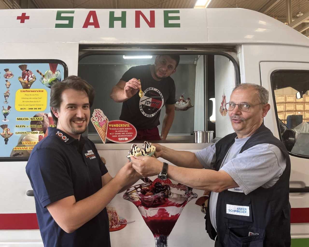 Aktuelles - Kein Hitzefrei - aber eine willkommene Erfrischung